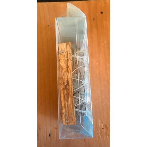 Sage & Stone Energy Cleansing Smudge Kit With Natural Stones - Picture 5 of 9